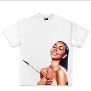 ICY Mariah The Scientist Graphic T-Shirt Mens Large White New With Tags